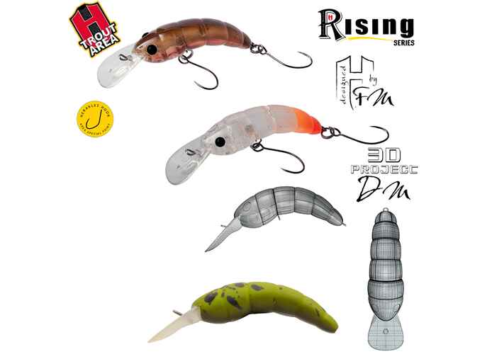 VOBLER MOTH SK SINKING 3.7cm 2.4gr Emerald Pellet