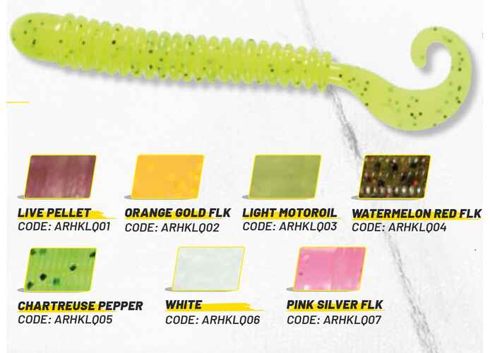 VIBER GRUB 2.5" 6.2cm CHARTREUSE PEPPER