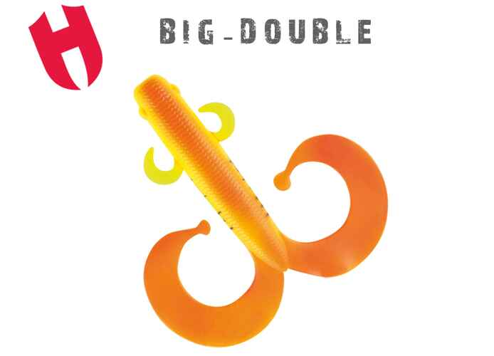 SHAD BIG DOUBLE 15cm ORANGE TIGER