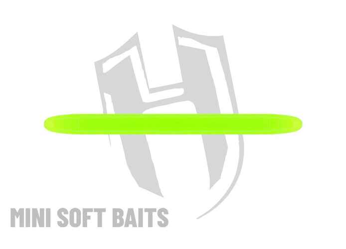 RDB WORM 60mm CRAB Chartreuse
