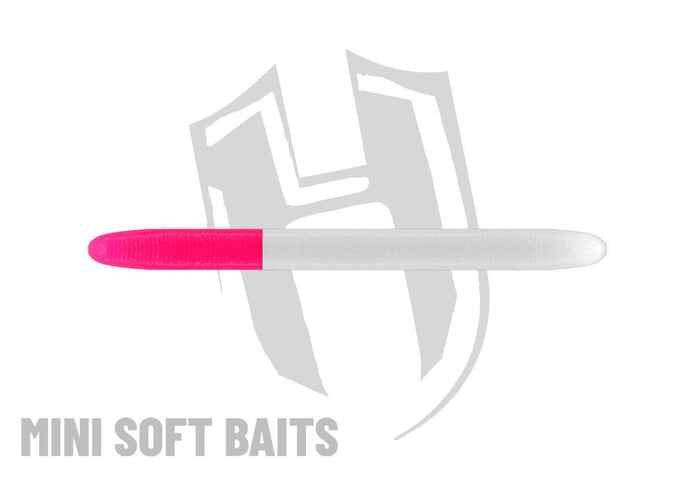 RDB WORM 60mm CHEESE White Pink
