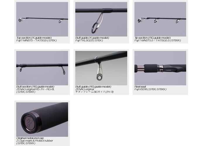 SNIPE S76X K 7'6" 231cm 4-21gr Fuji Titanium Sic