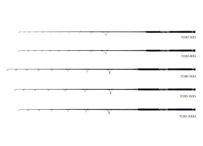 TOBIZO TC86-110G 8'6" 262cm 70-140gr Fuji Titanium Sic