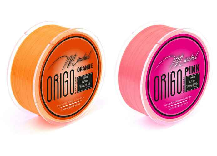FIR MARSHAL ORIGO CARP LINE 1000m 0.37mm 10.40kg Fluo Pink