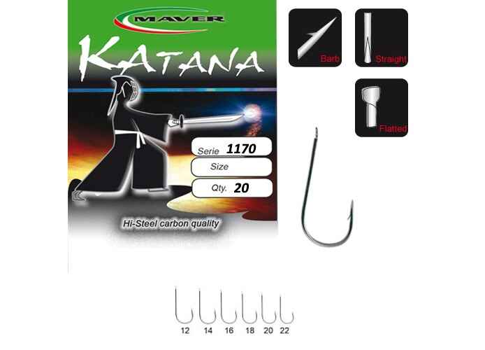 CARLIGE KATANA 1170 NICKEL NR 18