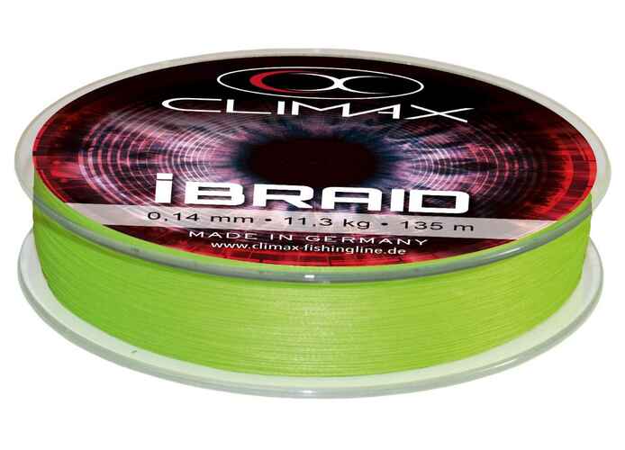 FIR CLIMAX iBRAID X8 CHARTREUSE 135m 0.40mm 38.0kg