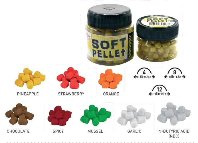 PELETE SOFT 12mm 30gr Chocolate
