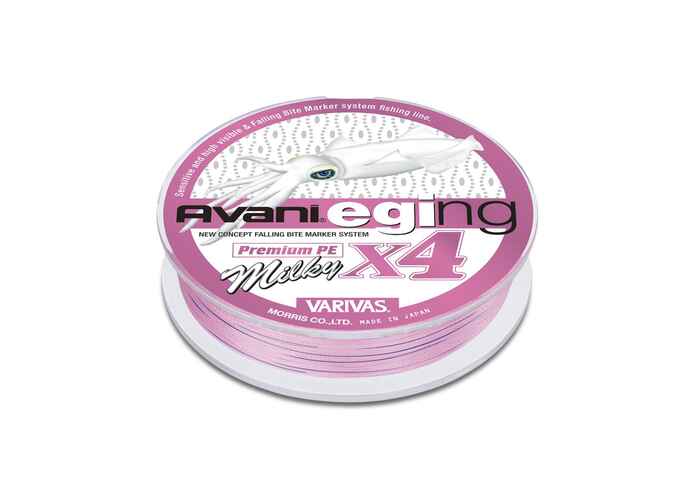 FIR AVANI EGING PREMIUM PE X4 150m 10lbs Milky Pink