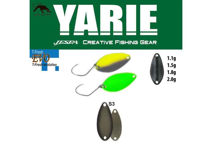 OSCILANTA YARIE 710T T-FRESH EVO 1.1gr Culoare S3 Decayed Leaf