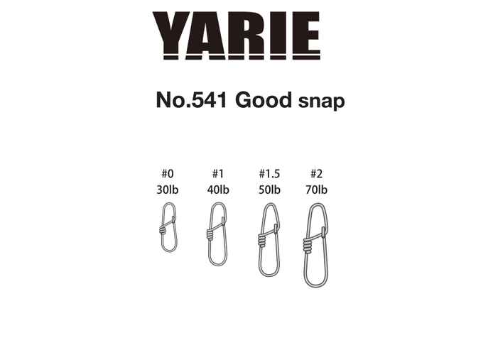 AGRAFA YARIE 541 GOOD SNAP 40LB 1