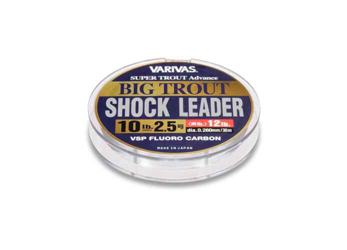 FIR BIG TROUT SHOCKLEADER FLUOROCARBON VSP 30m 0.285mm 12lb