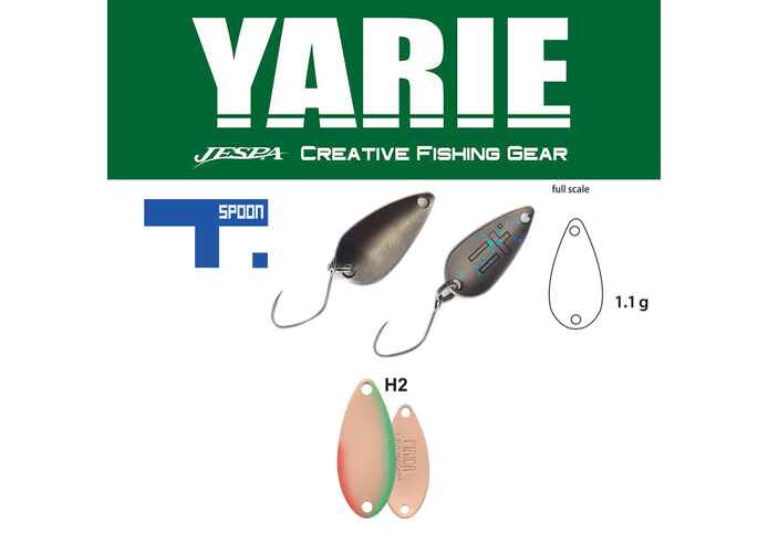 OSCILANTA YARIE 706 T-SPOON 1.1gr Culoare H2 Salamon