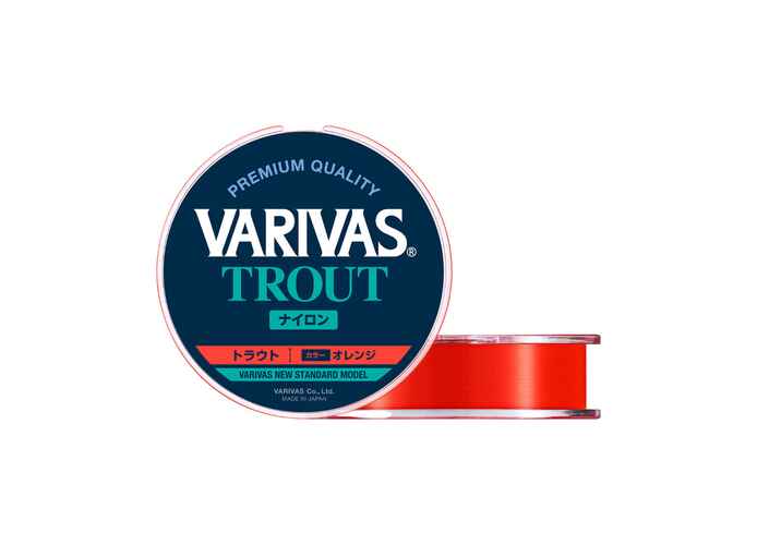 FIR VARIVAS TROUT 100m 0.128mm 2.5lb Flash Orange