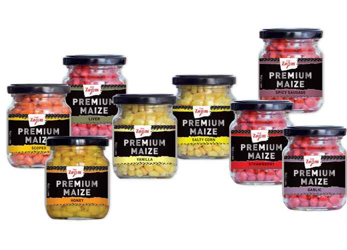 Porumb Carp Zoom Premium, 220ml, 125gr, Scopex