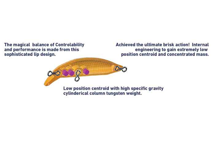 BABYFACE M50SR-S 50mm 3.3gr 6 Brown Trout