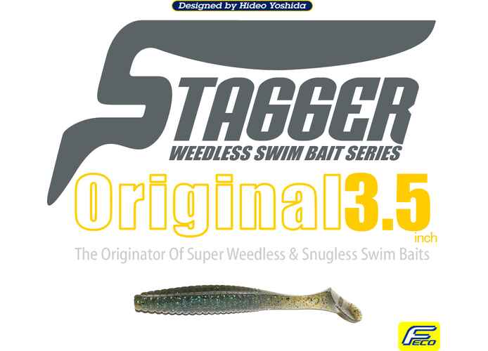 HIDE UP STAGGER ORIGINAL 3.5 9cm 111 Chart Green Gold Flake