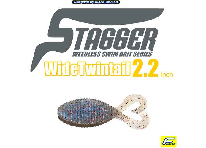 HIDE UP STAGGER WIDE TWINTAIL 2.2 5.6cm 115 Cinnamon Blue Gill