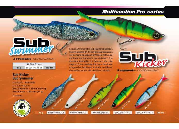 SHAD SUB SWIMMER 7 18cm 46gr 02 Pearl White