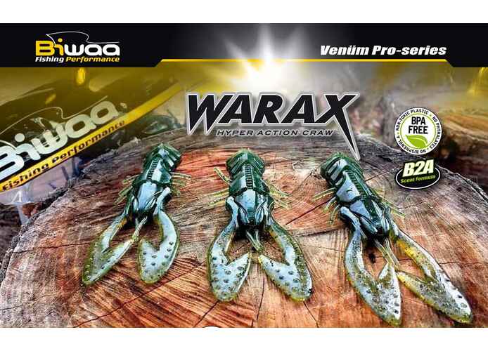 SHAD WARAX 4 10cm 103 Nightcrawler