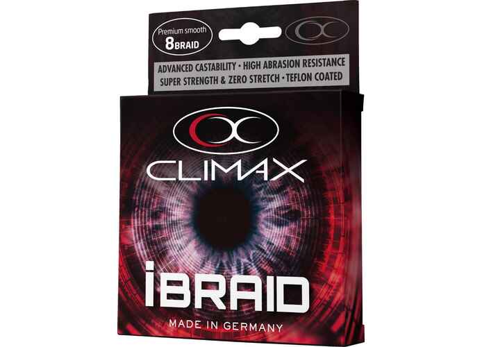 FIR CLIMAX iBRAID X8 FLUO RED 135m 0.40mm 38.0kg