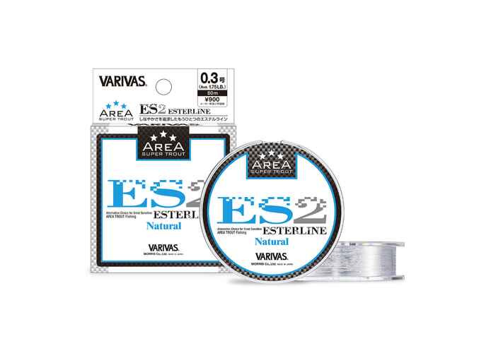 FIR SUPER TROUT AREA ES2 ESTER NATURAL 80m 0.082mm 1.42lb