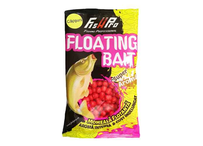 Puffi Floating Bait 4-6Mm Capsuni 15G