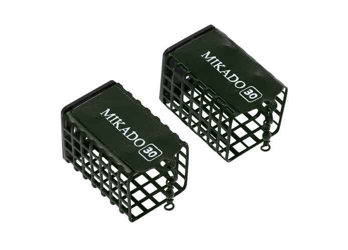 Momitor Feeder Cosulet Patrat Mikado-Green-50G - (30X30X55Mm) - 2Buc