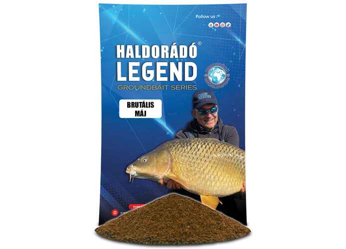 Haldorado Legend Groundbait - Brutal Liver 800g