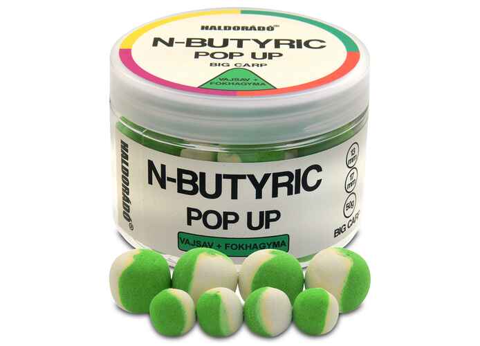 Haldorado N-Butyric Pop-Up - Method Fermentat Natural 9, 11 mm 30g