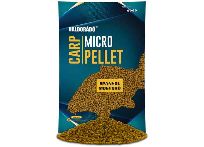 Haldorado Carp Micro Pelete - Aluna Spaniola, 3mm, 600g