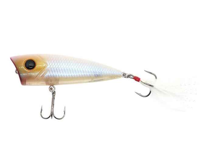 Damiki D-POP70 7CM, 10Gr (Topwater), 269T (Orange Spot Pearl)