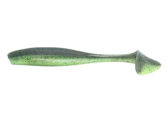 Damiki Jumble Shad 10.2CM (4 inch), 442 (Watermelon Chart. Shad 2), 8buc/plic