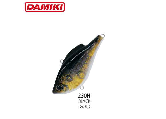 Damiki NAPJARU-60S 6CM, 10.5Gr (Sinking), 230H (Black Gold)