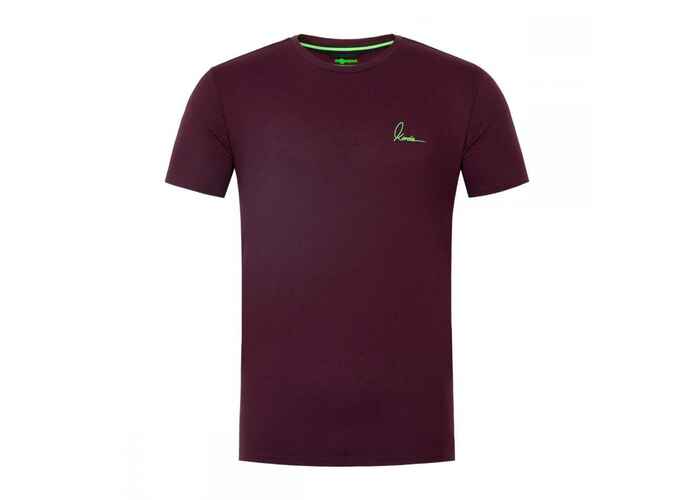 TRICOU MINIMAL TEE BURGUNDY MAR.M