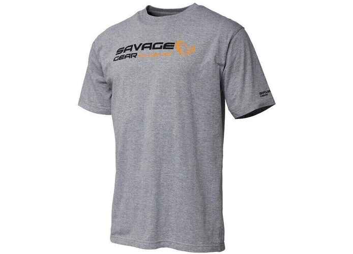TRICOU SIGNATURE LOGO GREY MELANGE MAR.S