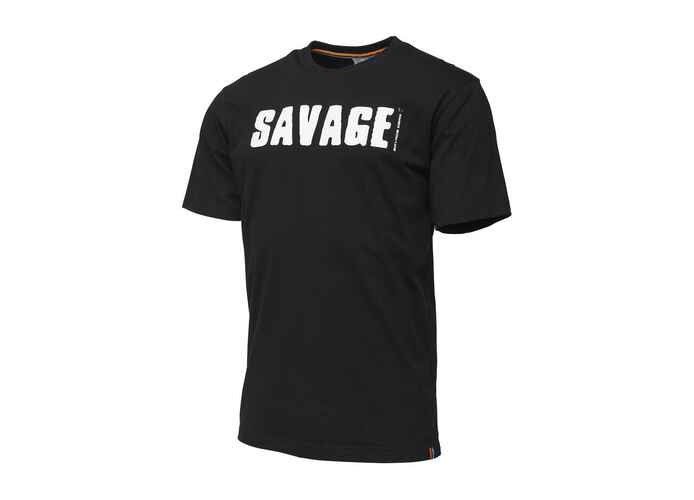 TRICOU SIMPLY BLACK LOGO-TEE MAR.M