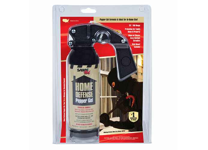 SPRAY AUTOAPARARE HOME DEFENSE PEPPER GEL 368G + SUPORT