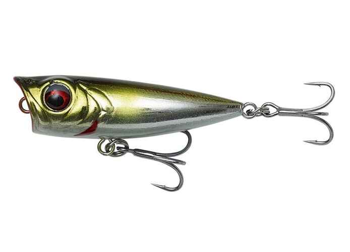 VOBLER 3D MINNOW POPPER 4,3CM/2,6G MIRROR AYU