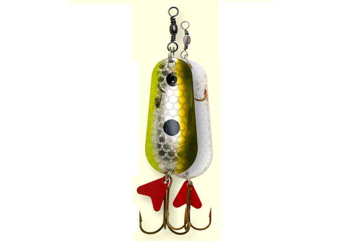 OSCILANTA EFFZETT STANDARD 4,5CM/16G OLIVE/SILVER UV
