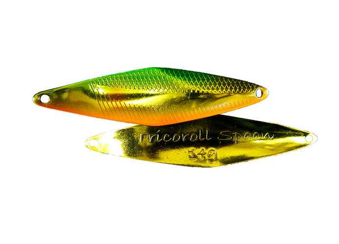 OSCILANTA TRICOROLL 6,4CM/10G GREEN GOLD AYU