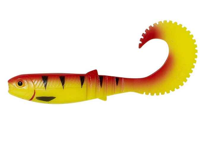 SHAD LB CANNIBAL CURLTAIL 10CM/5G/GOLDEN AMB 4BUC/PL
