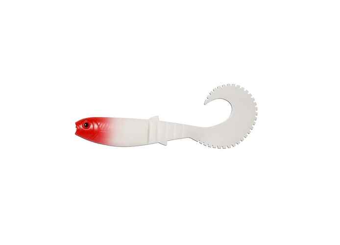 LB CANNIBAL CURLTAIL 12,5CM/10G/REDHEAD 3BUC/PL