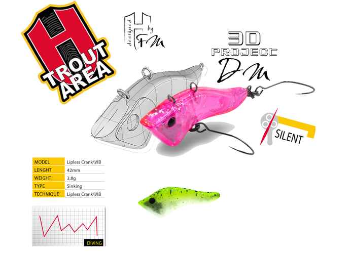 VOBLER HYBRID S 4.2cm 3.8gr Lime Glow