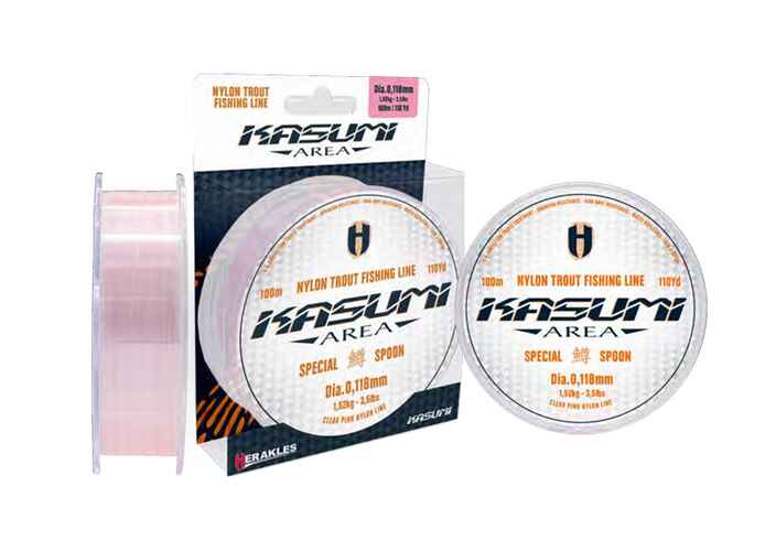 FIR KASUMI CLEAR PINK 100m 0.100mm 1.10kg