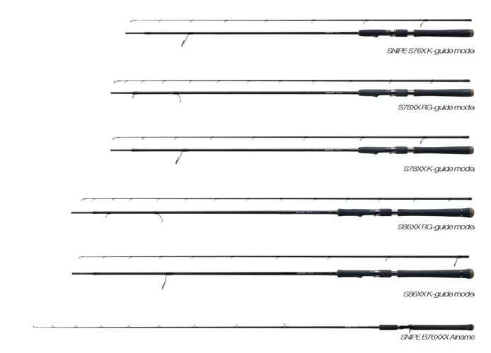 SNIPE S72XX RG 7'2" 219cm 6-35gr Fuji Titanium Sic