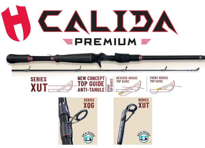 CALIDA PREMIUM HCPC702XH CAST 7'2" 218cm 3/8-1 3/4 10-50gr Extra Heavy
