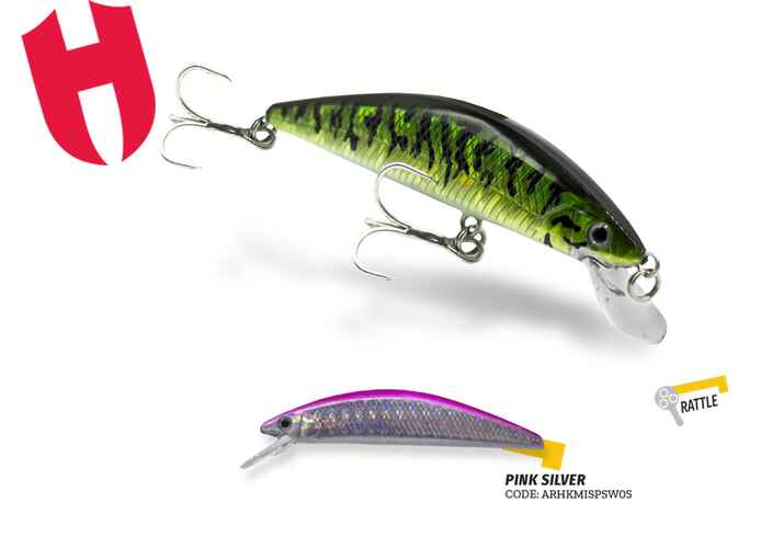 VOBLER MIZU 70SP SW 7.0cm 4.8gr Pink Silver