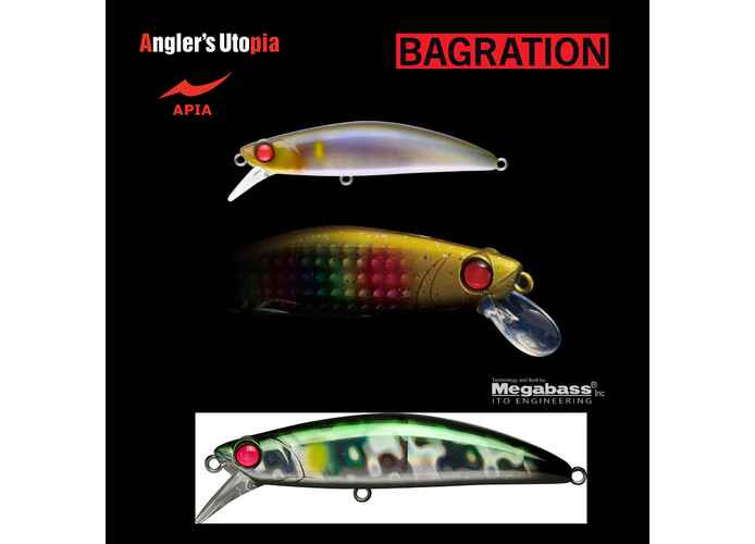APIA BAGRATION 80 13gr 80mm 101 Black Silver Sweetfish