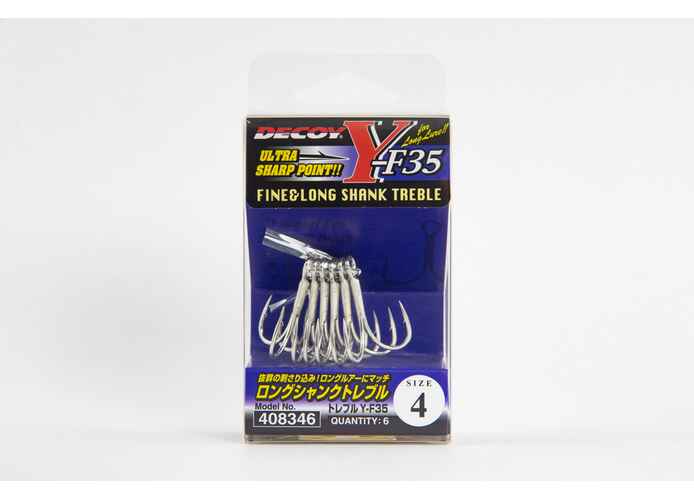 ANCORA DECOY Y-F35 LONG SHANK NR.6 Microbarb