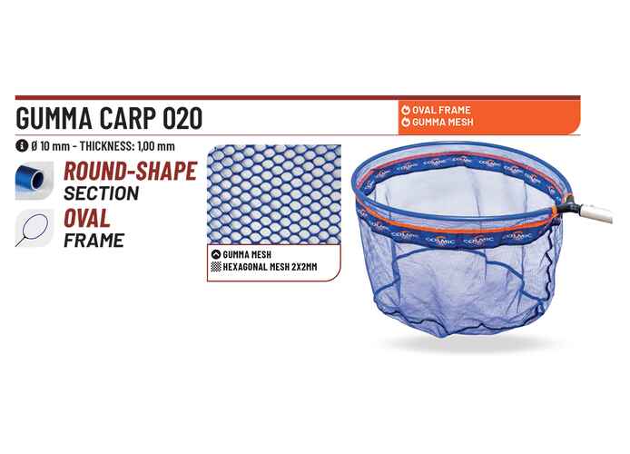 CAP MINCIOG GUMMA CARP 020 45x40CM